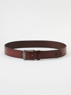 Cinturón de piel hombre marrón - Koroshi 2511ZC03