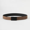 Reversible leatherette belt by and for Men