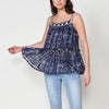Halbtransparente Bluse für Damen