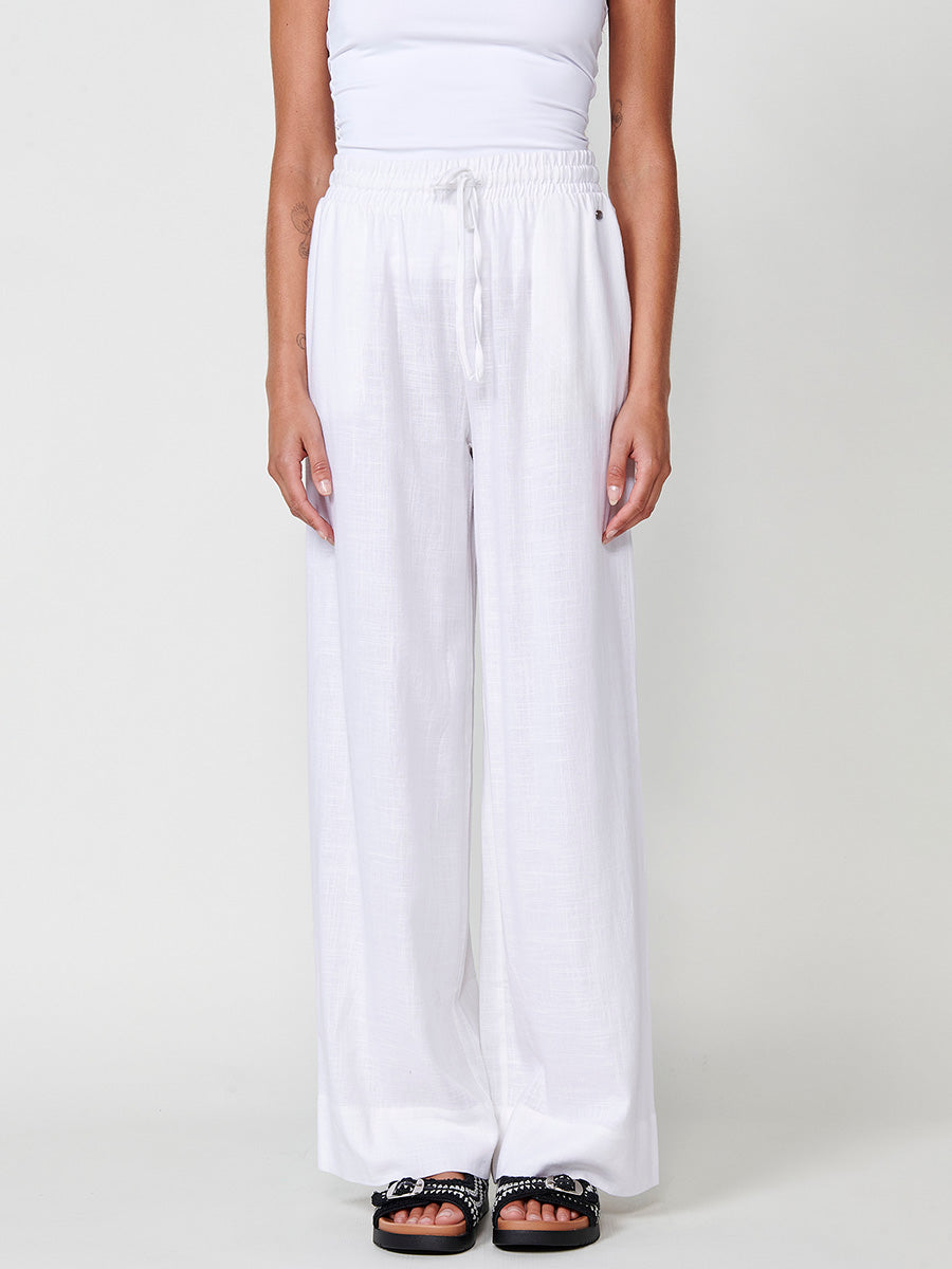 Women's viscose and linen jogger pants | koroshi – Koröshi