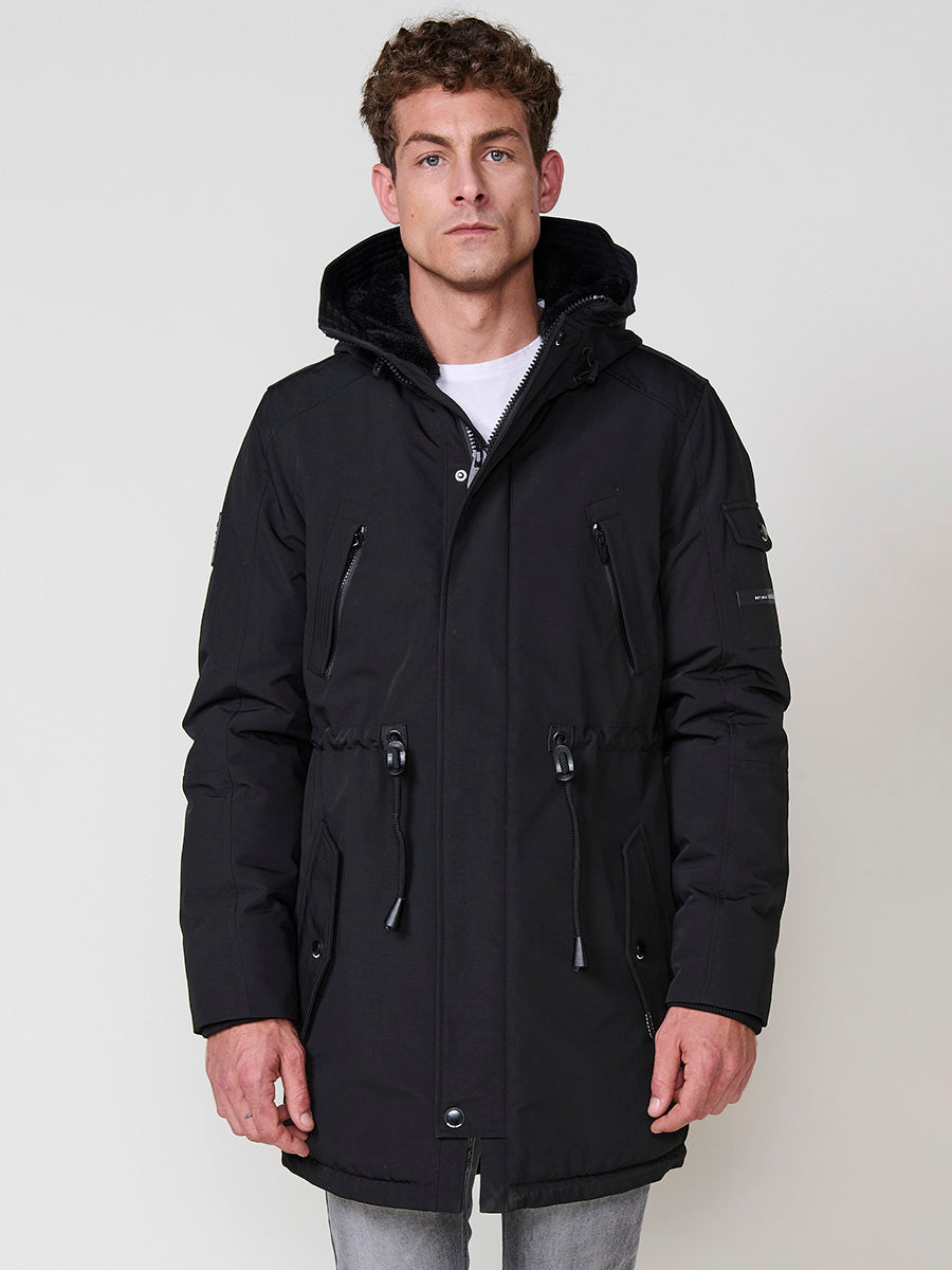 Chaqueta Ligera Para Hombre Koroshi - Color Piedra, Con Cremallera, Ideal Para Entretiempo