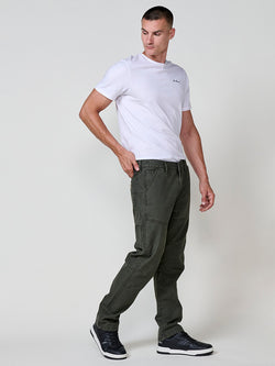 Pantalons càrrec cotó home verd - Koroshi 2521PT02
