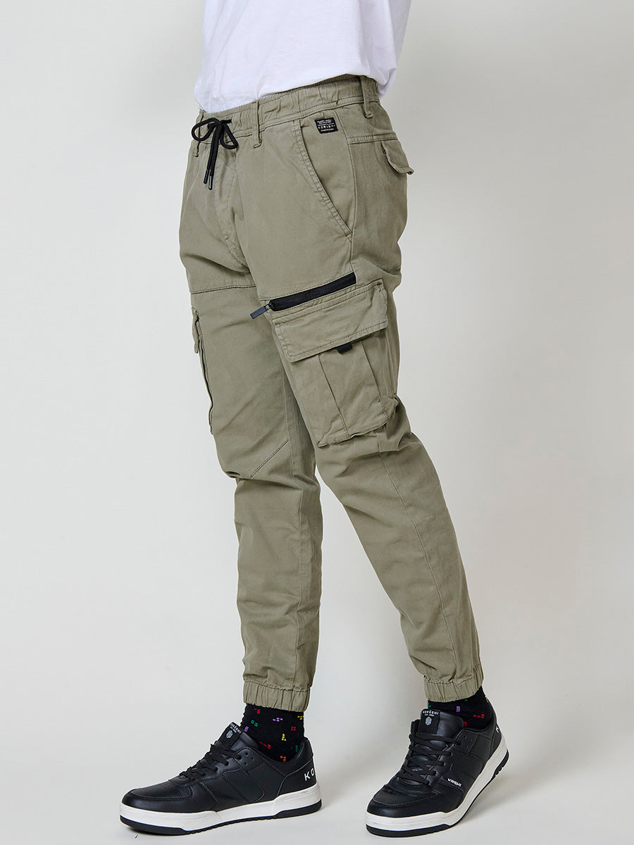 Pantalons jogger cotó home verd - Koroshi 2521PT03