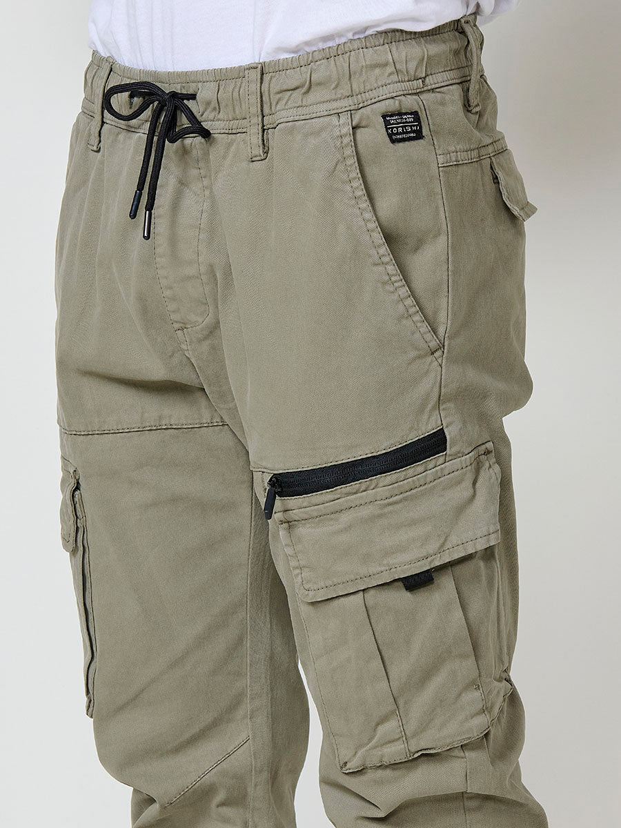 Pantalons jogger cotó home verd - Koroshi 2521PT03