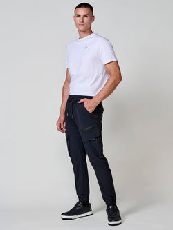 Black men's technical jogger pants - Koroshi 2521PT04