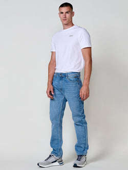Jean denim coupe confort bleu clair homme - Koroshi 2521PT70