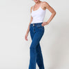 Push-up-Stretchjeans mit mittlerem Boot-Cut für Damen
