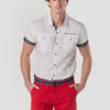 Camisa multipockets hombre