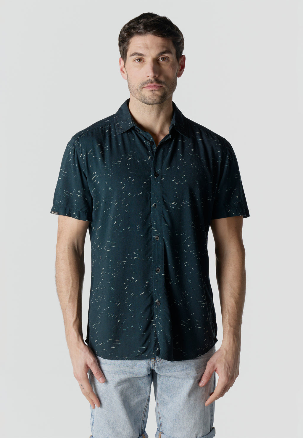 Bedrucktes Freizeithemd für Herren