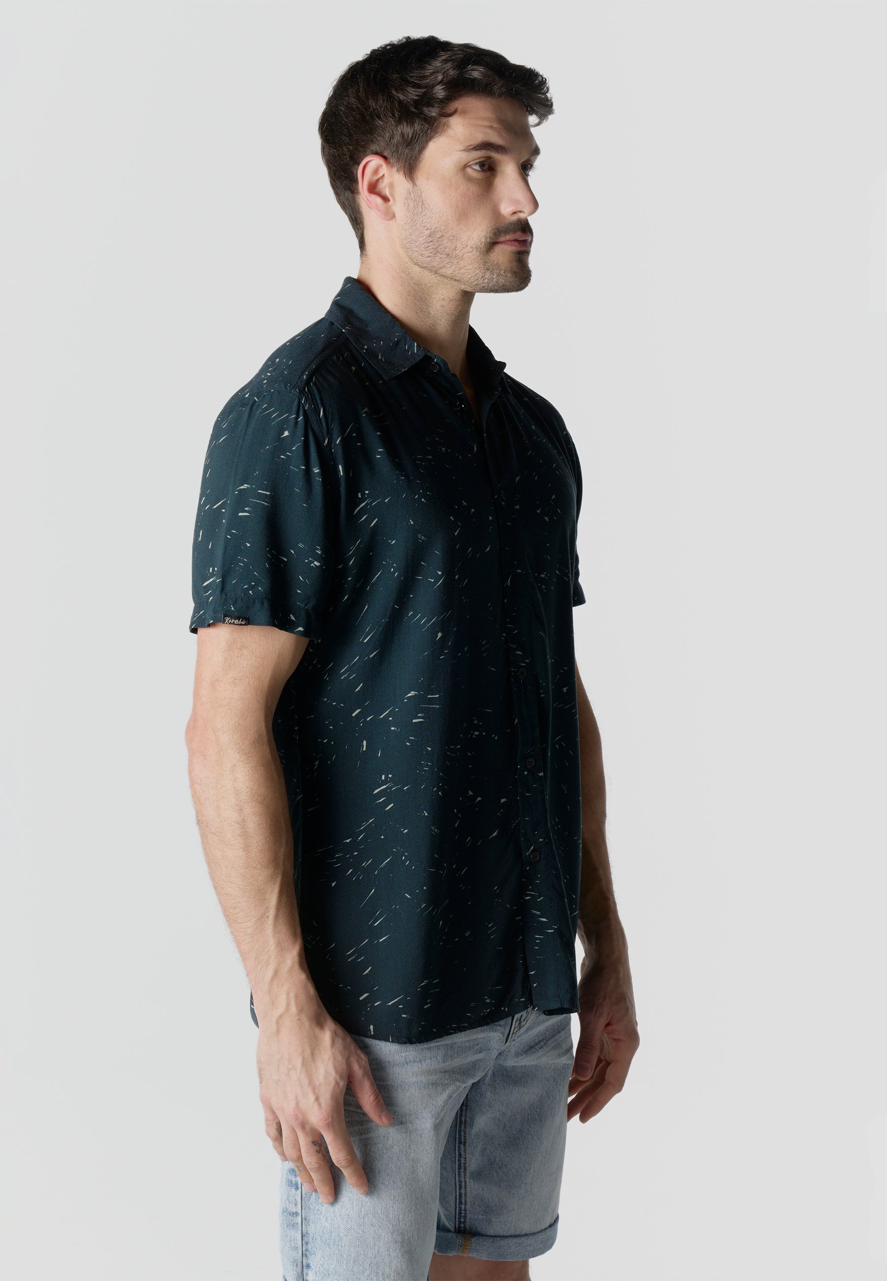 Bedrucktes Freizeithemd für Herren