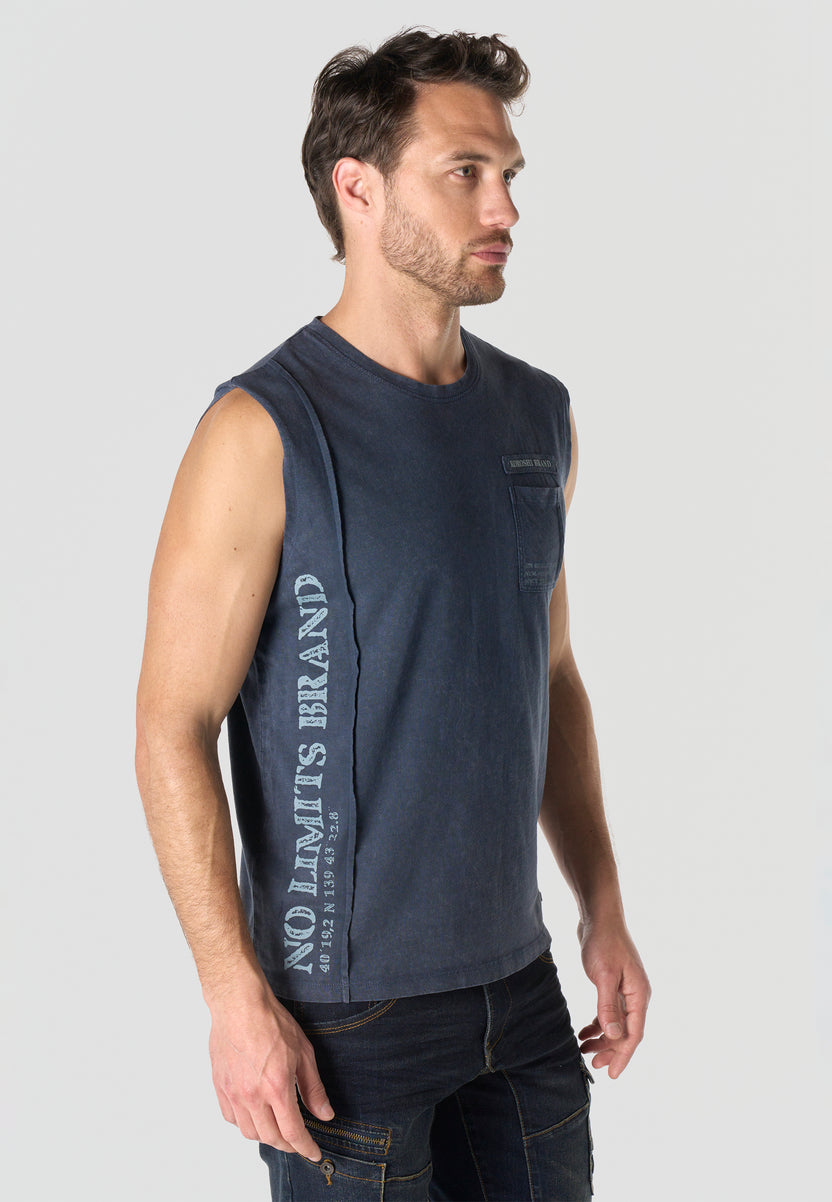 Box-T-Shirt aus Baumwolle