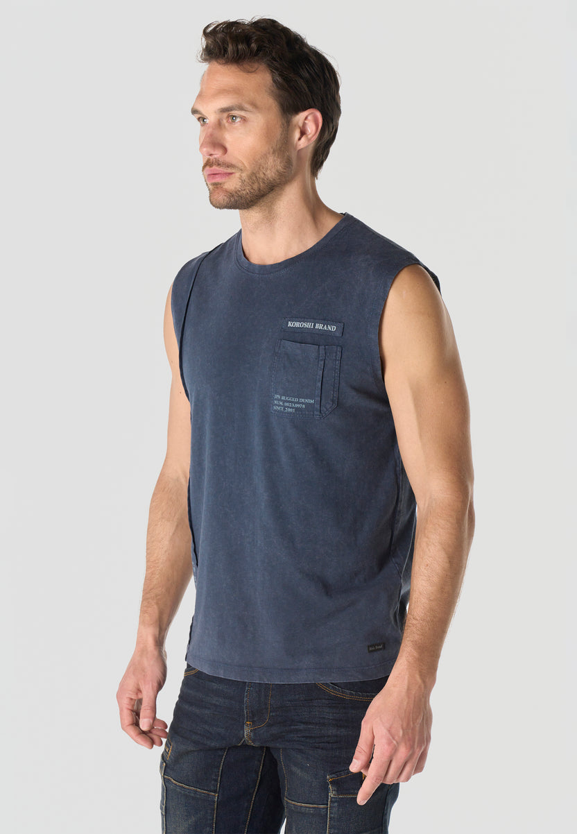 Box-T-Shirt aus Baumwolle