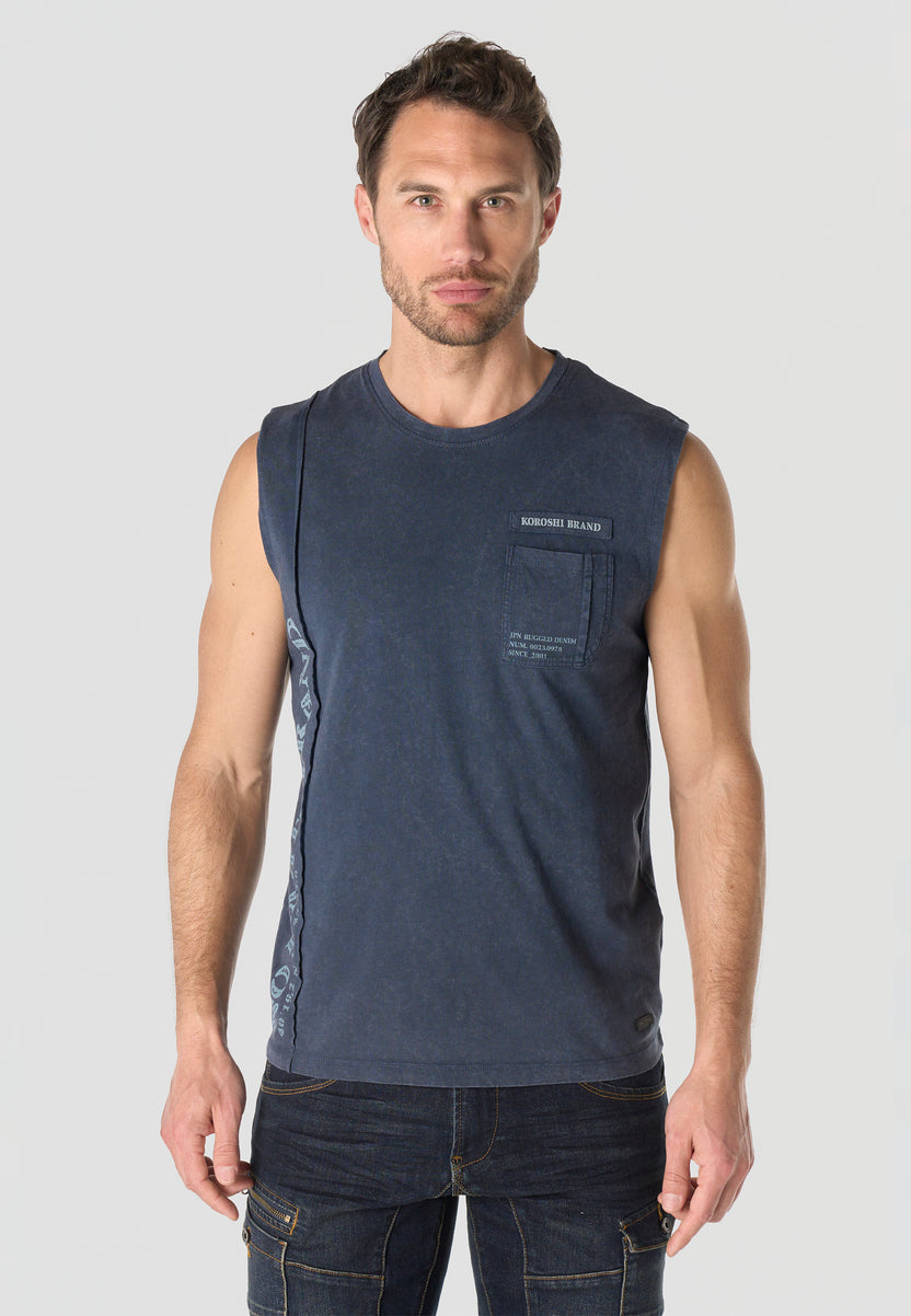 Box-T-Shirt aus Baumwolle