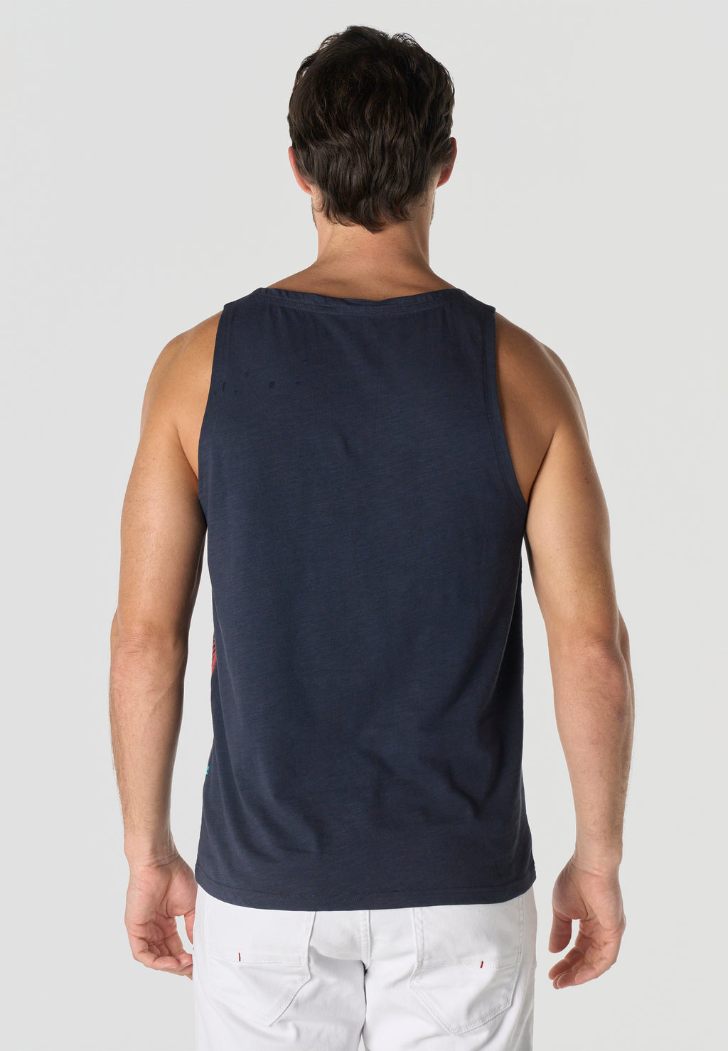Samarreta tirants estampat tropical home navy - Koroshi 2611MS35