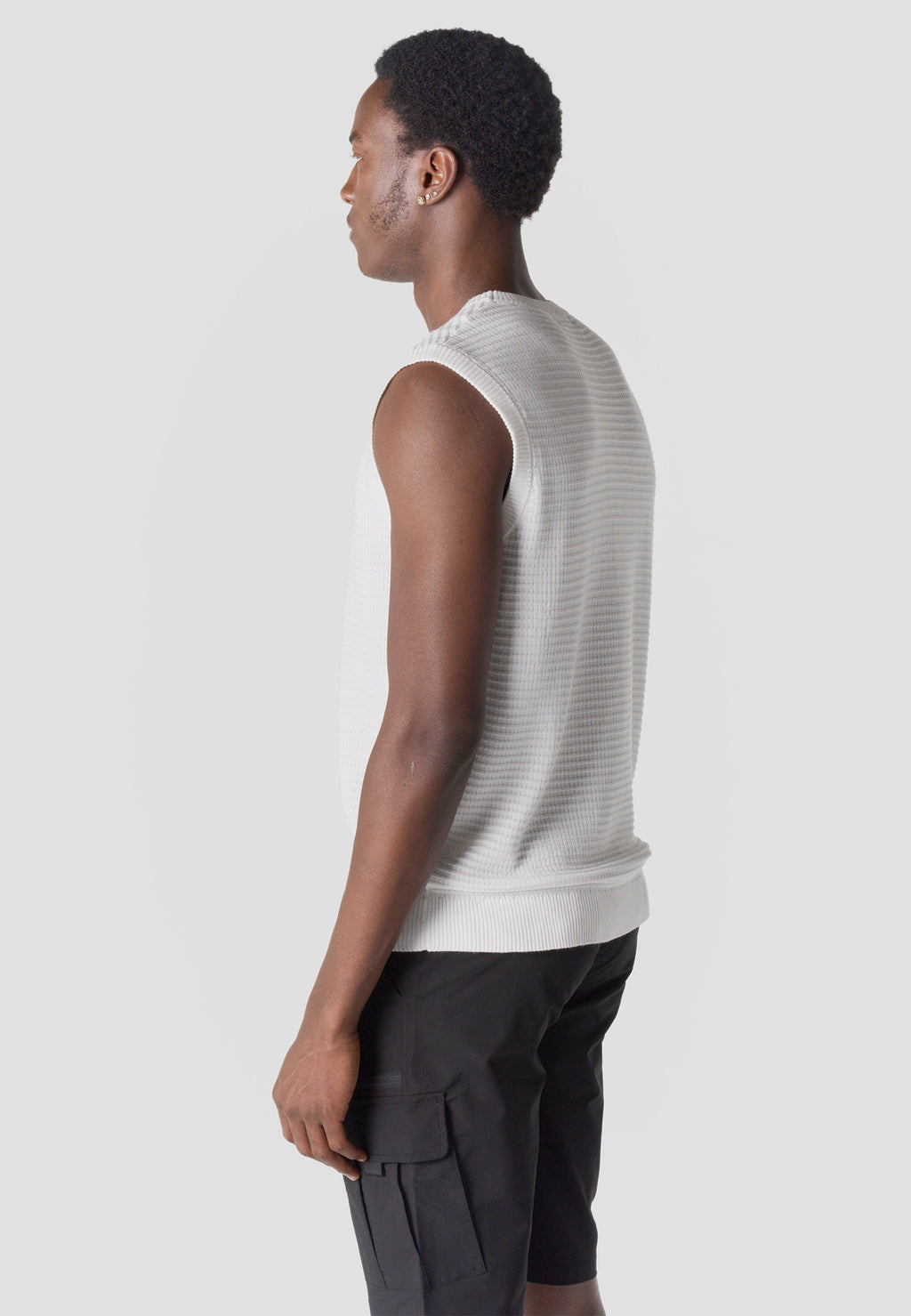 Camiseta boxing punto tricot hombre cruda - Koroshi 2611MS43