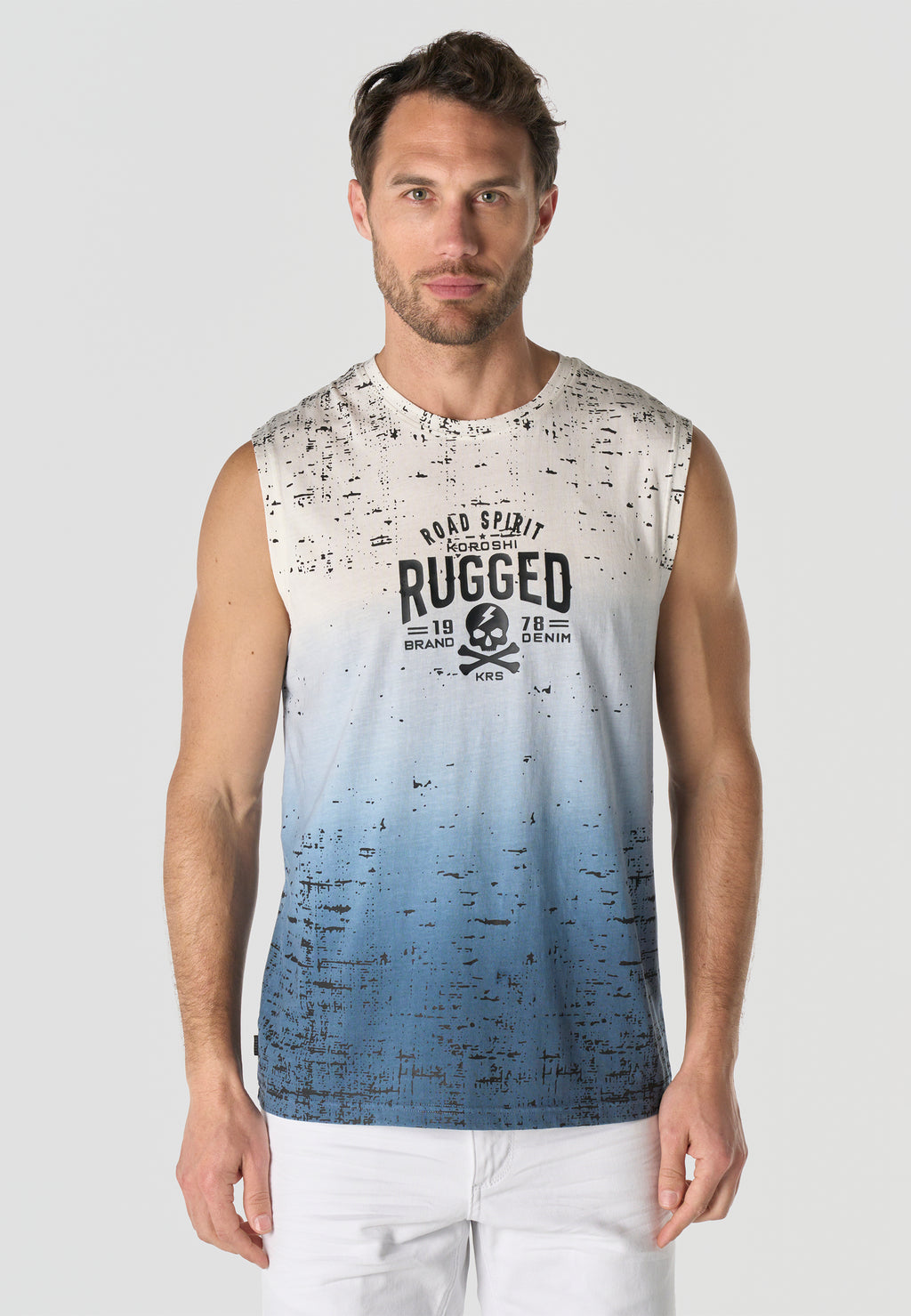 Camiseta boxing algodón estampada