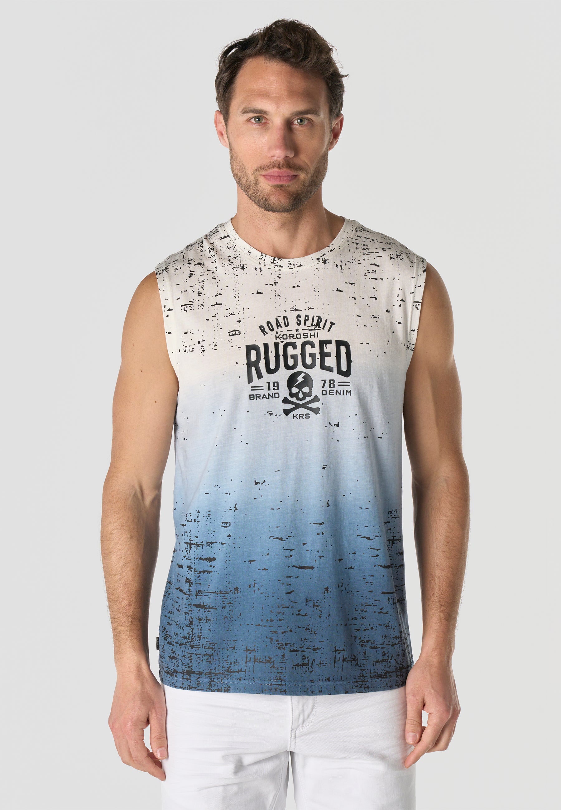 Camiseta boxing algodón estampada