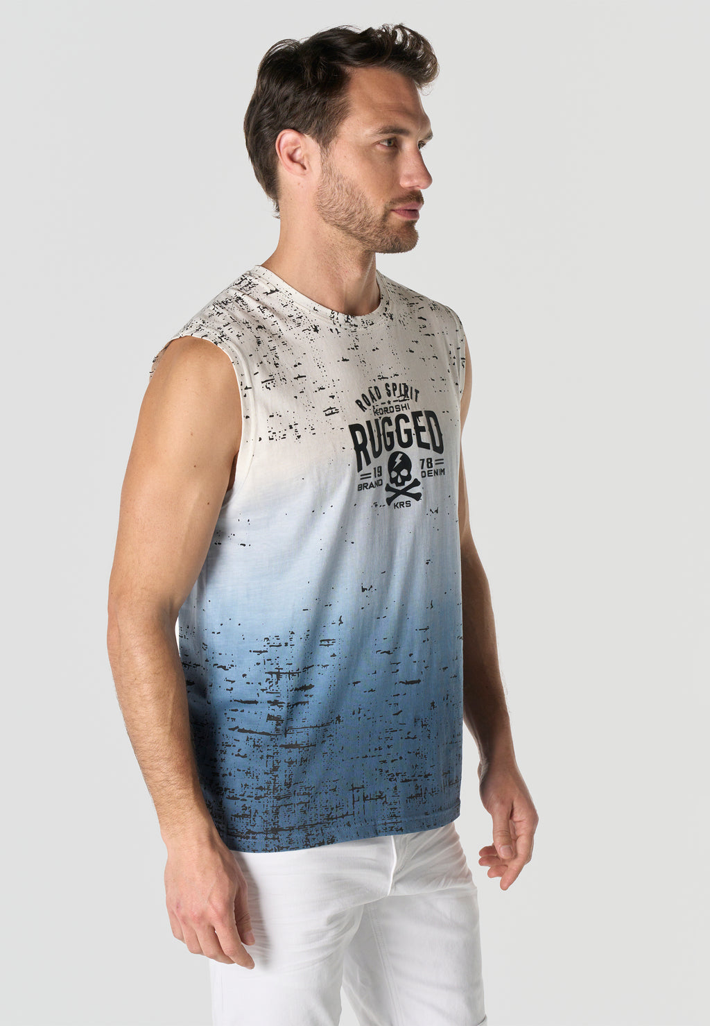 Camiseta boxing algodón estampada