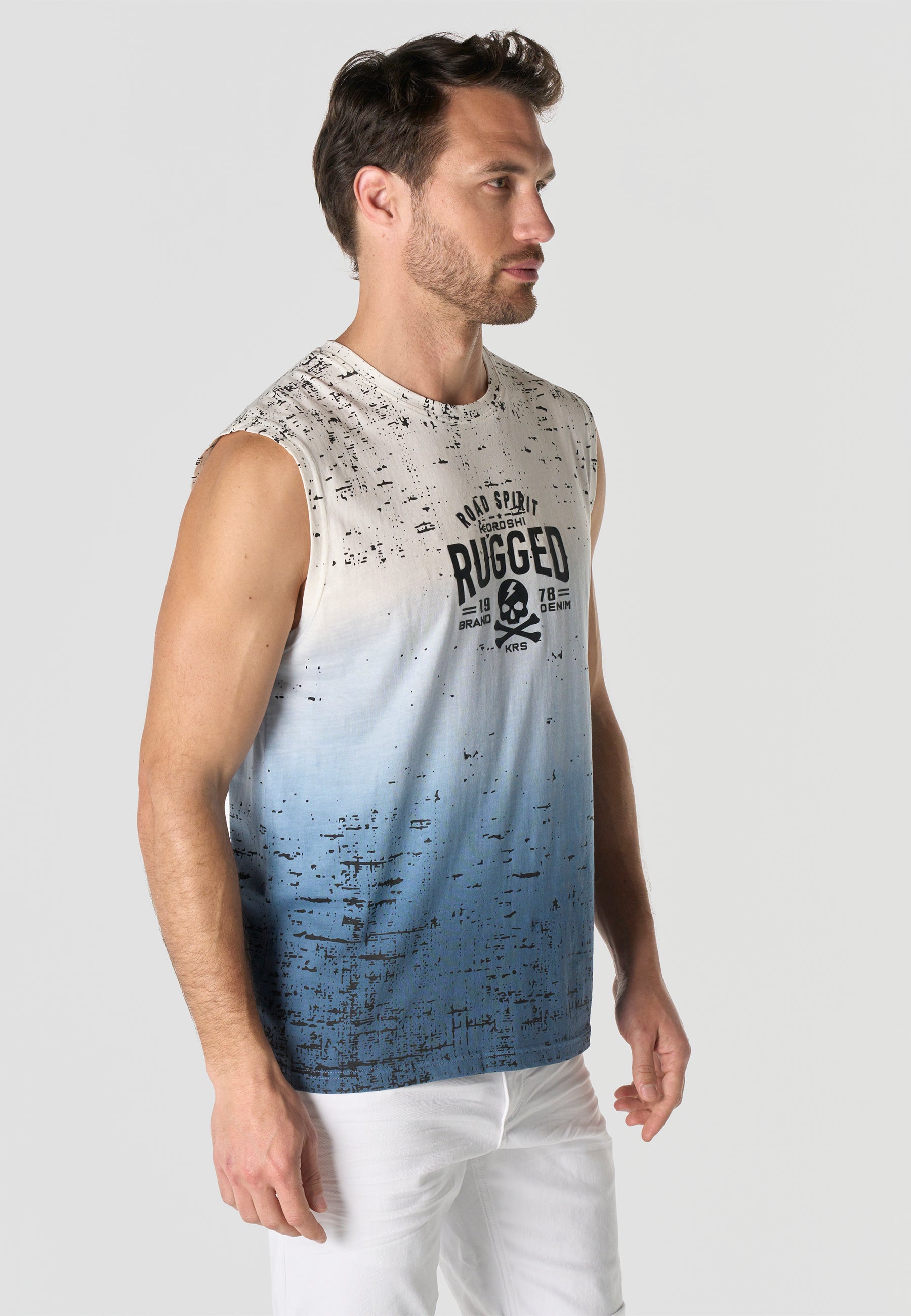 Camiseta boxing algodón estampada