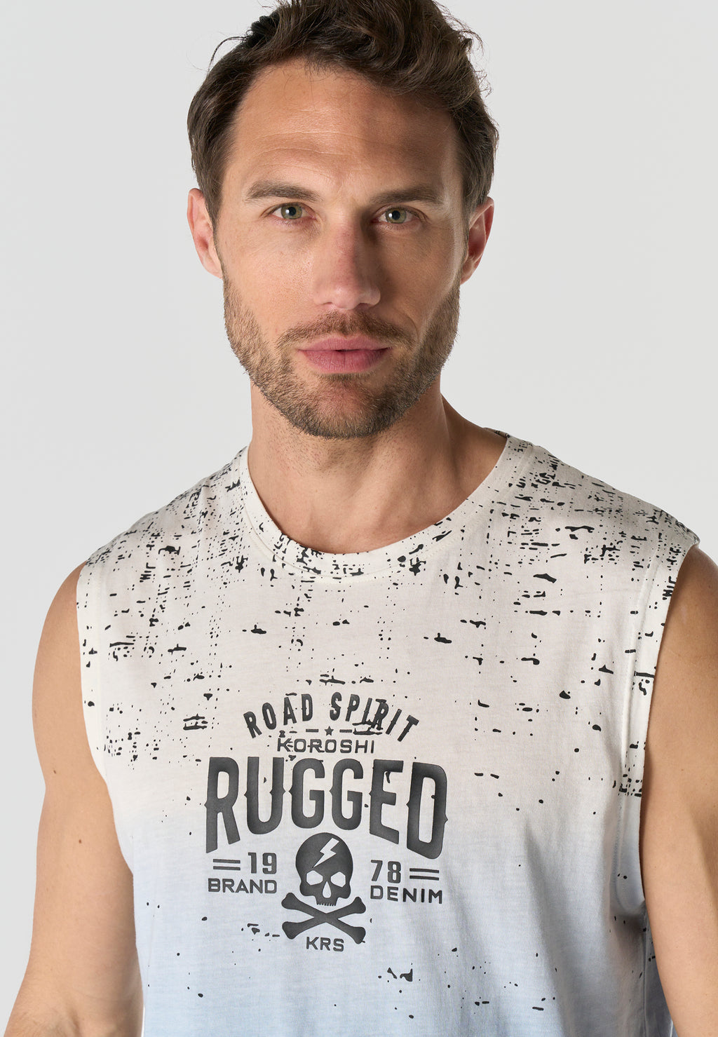 Camiseta boxing algodón estampada