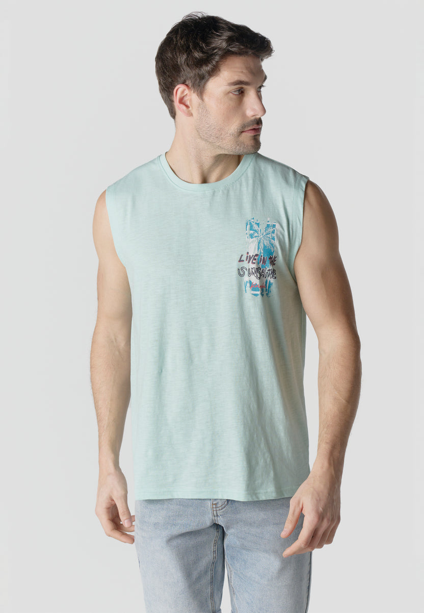 Box-T-Shirt aus Baumwolle für Herren