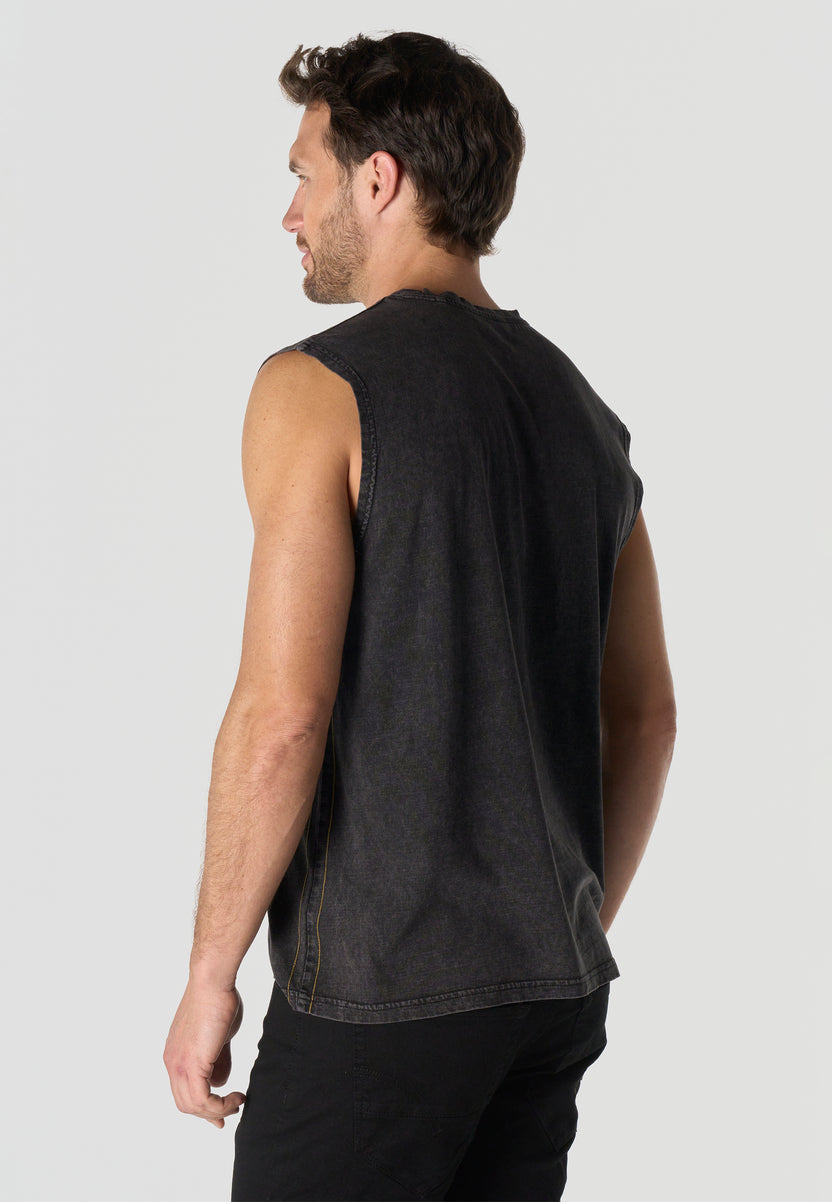 Bedrucktes Box-T-Shirt aus Baumwolle