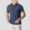 Polo homme manches courtes pique - Koroshi Navy