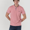 All-over mao pique polo