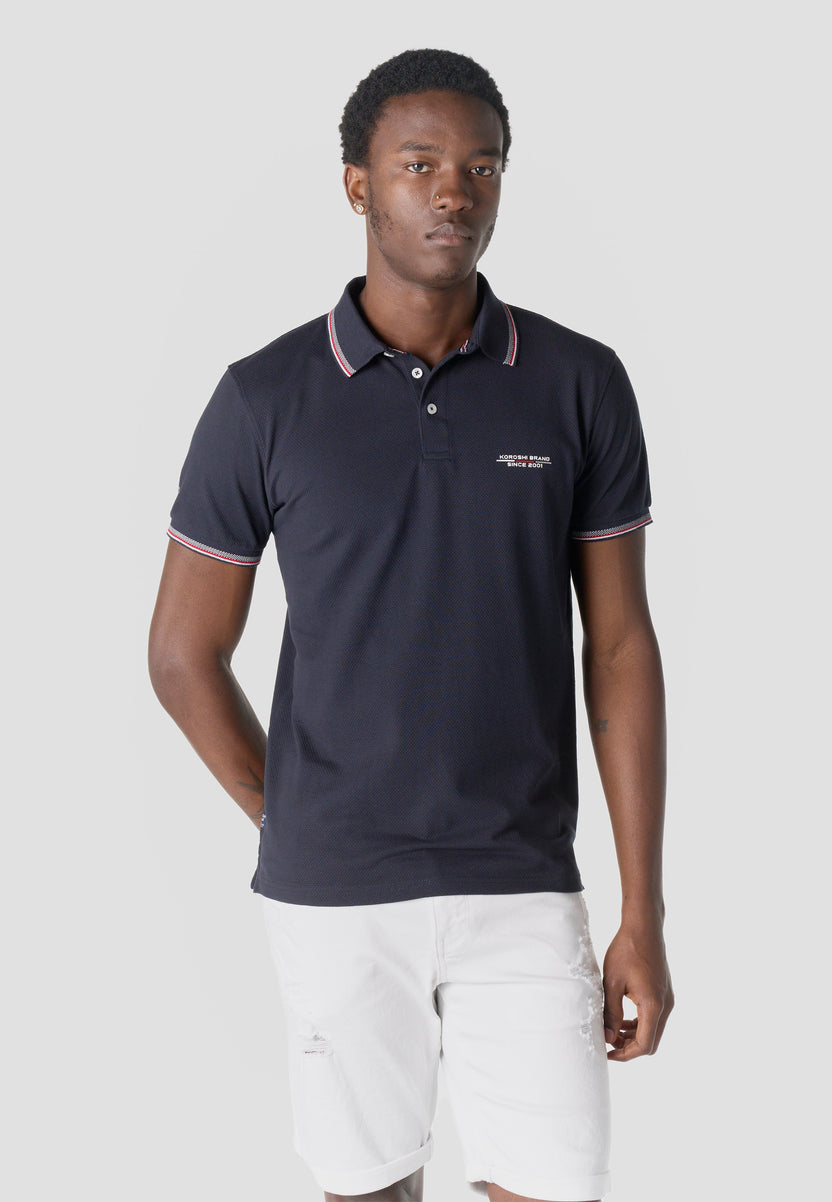 Schickes Basic-Nautik-Polo für Herren