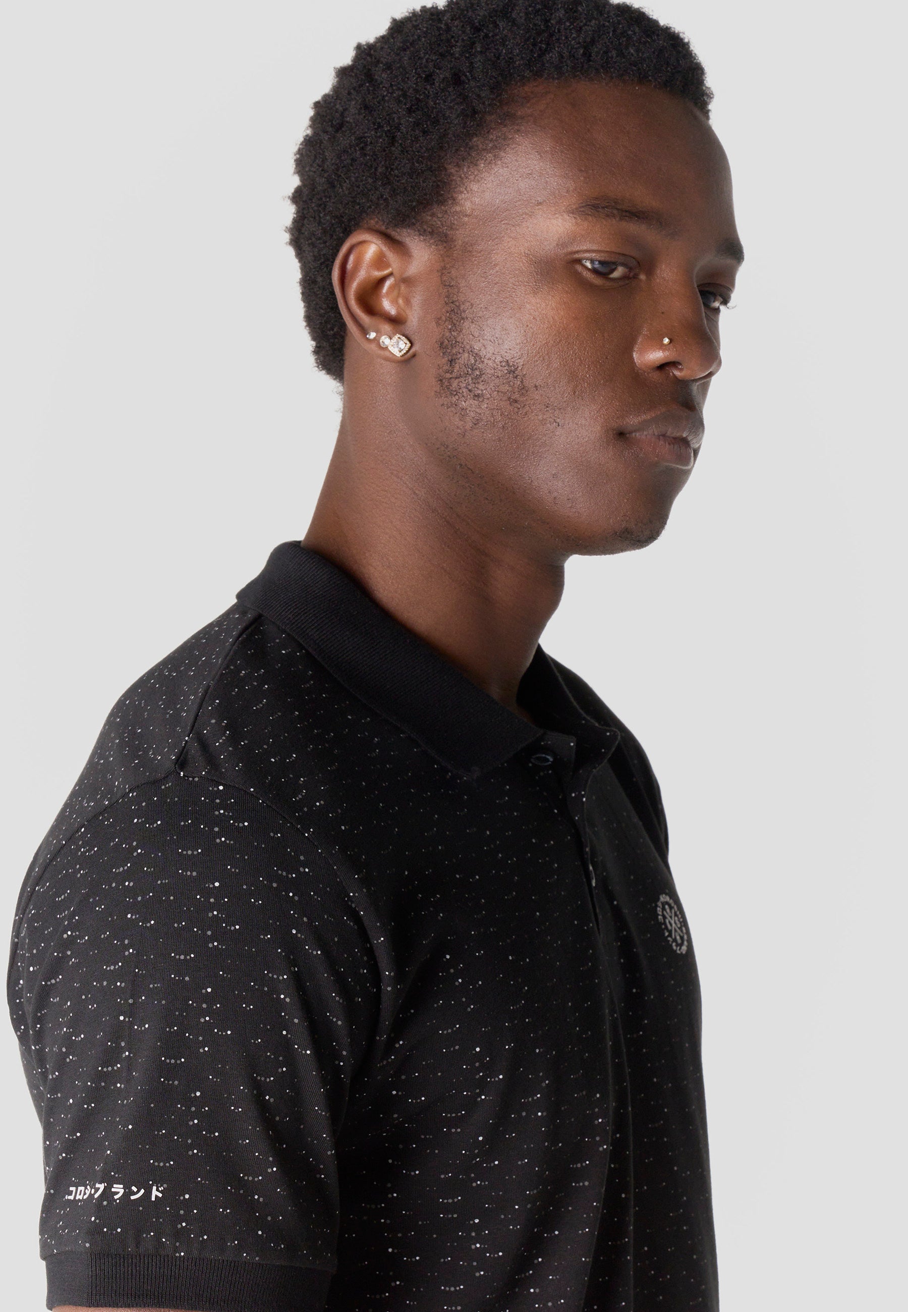 Cotton polo shirt for men