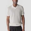 Strukturiertes Strickpolo für Herren