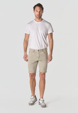 Herren-Bermudajeans aus Steinbaumwolle – Koroshi 2611PS00