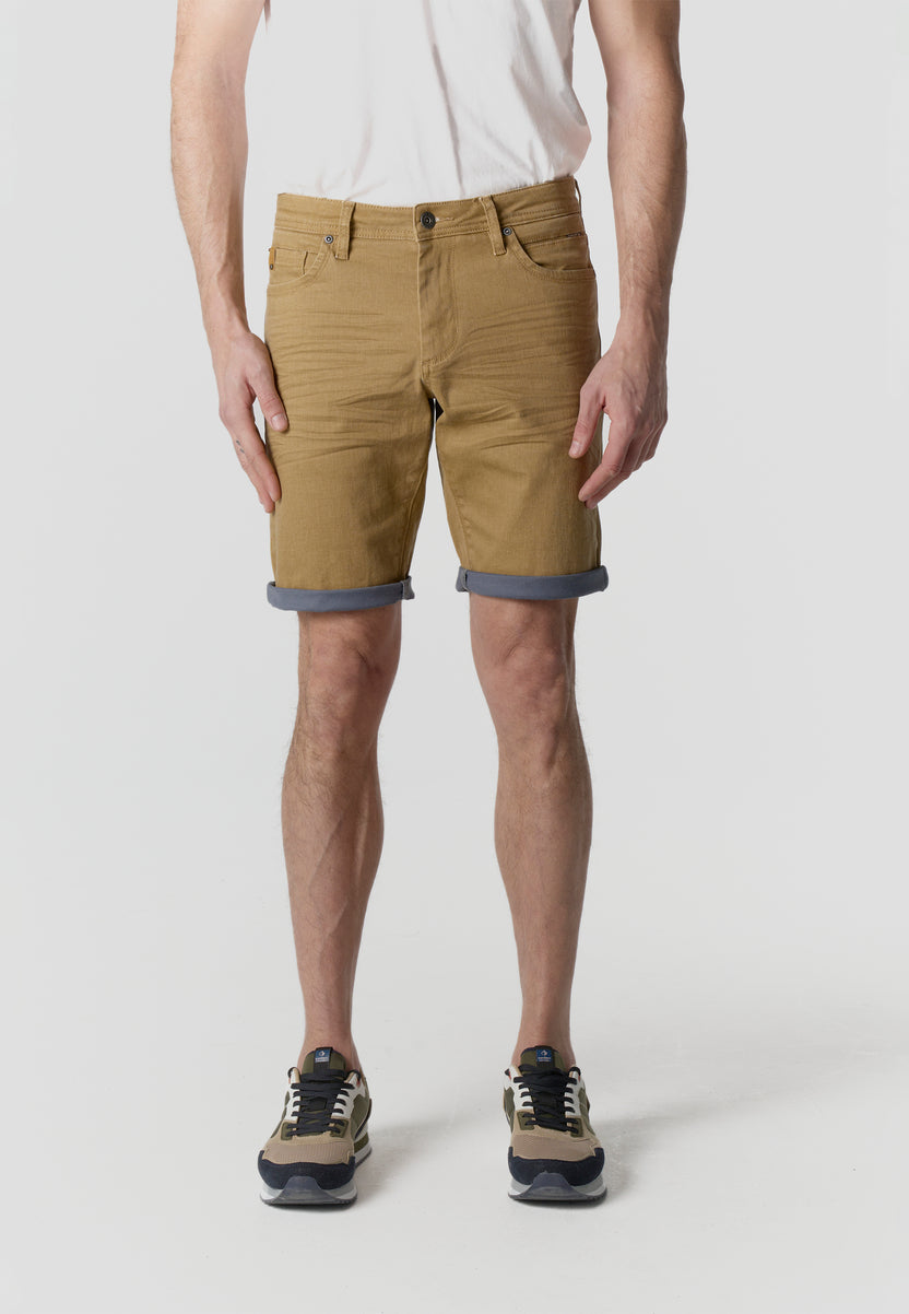 Men's regular coated jeans