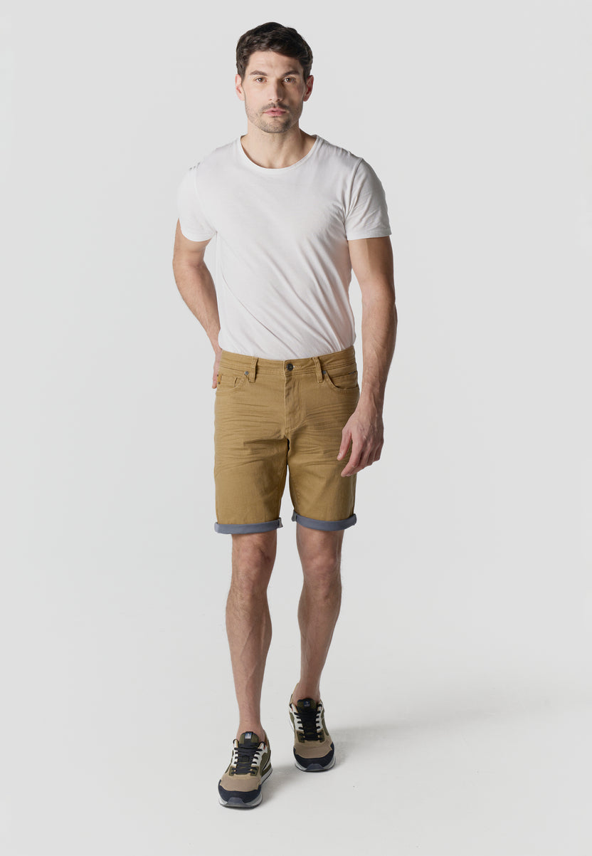 Men's regular coated jeans