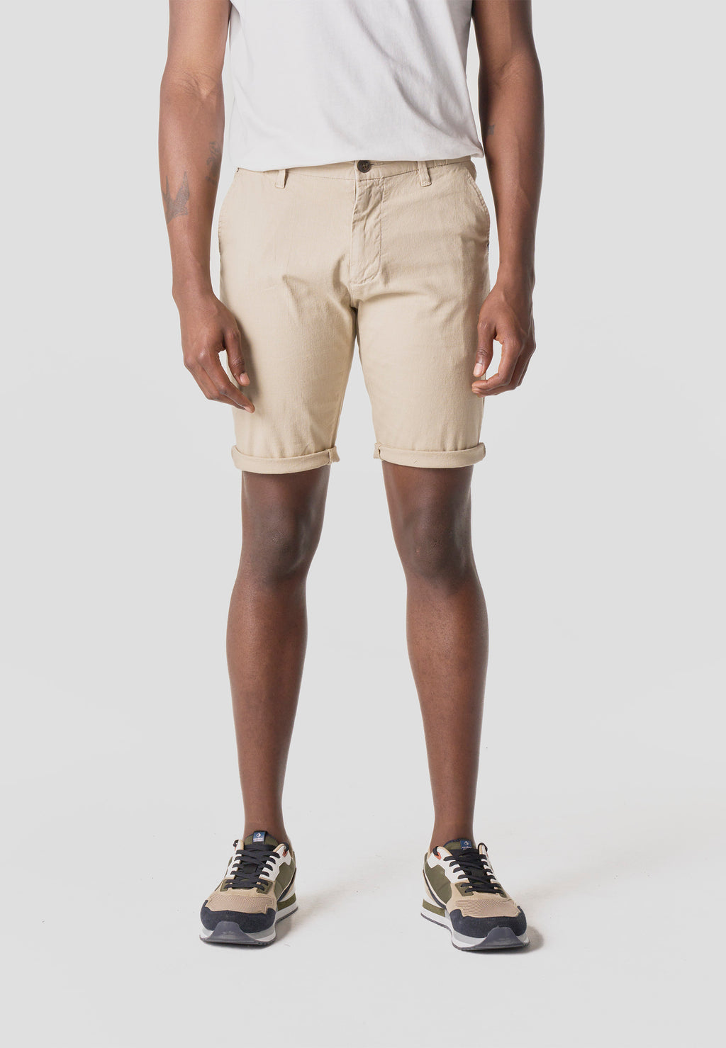 Men's regular cotton chinos