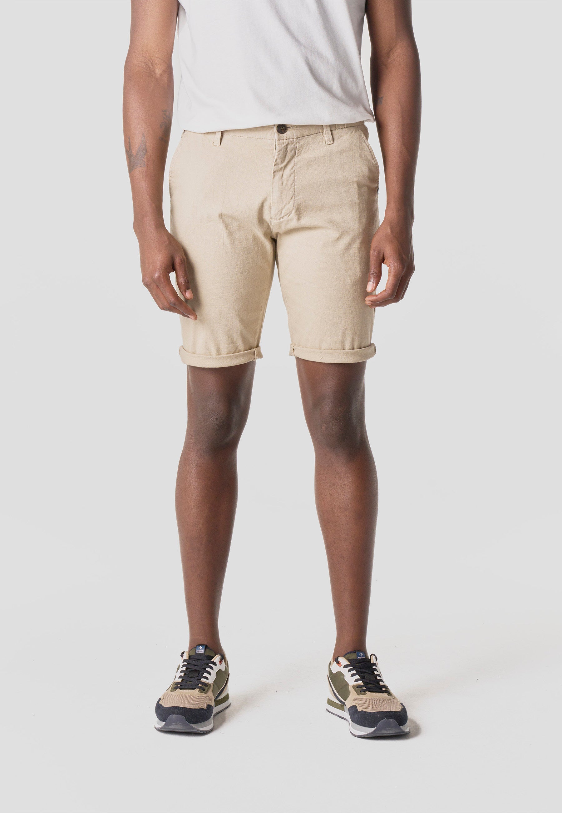 Men's regular cotton chinos