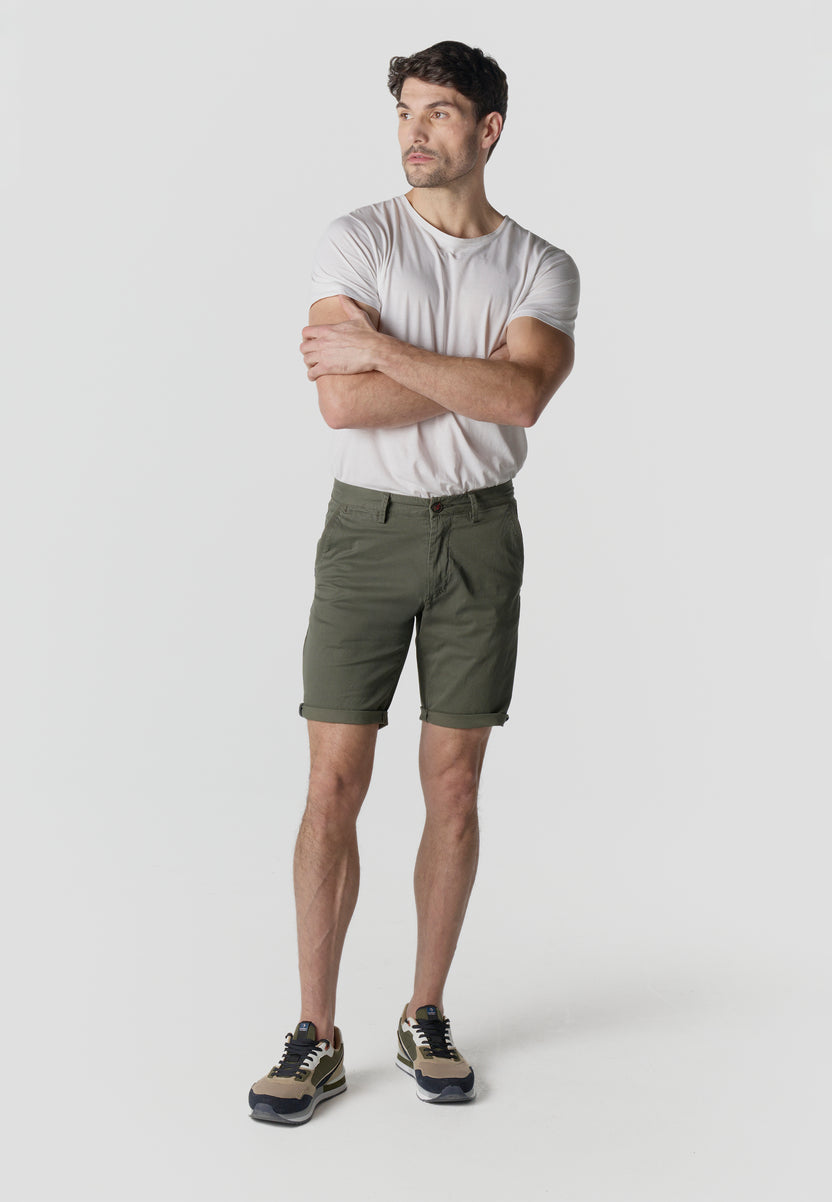 Pantaloni chino normali da uomo in cotone