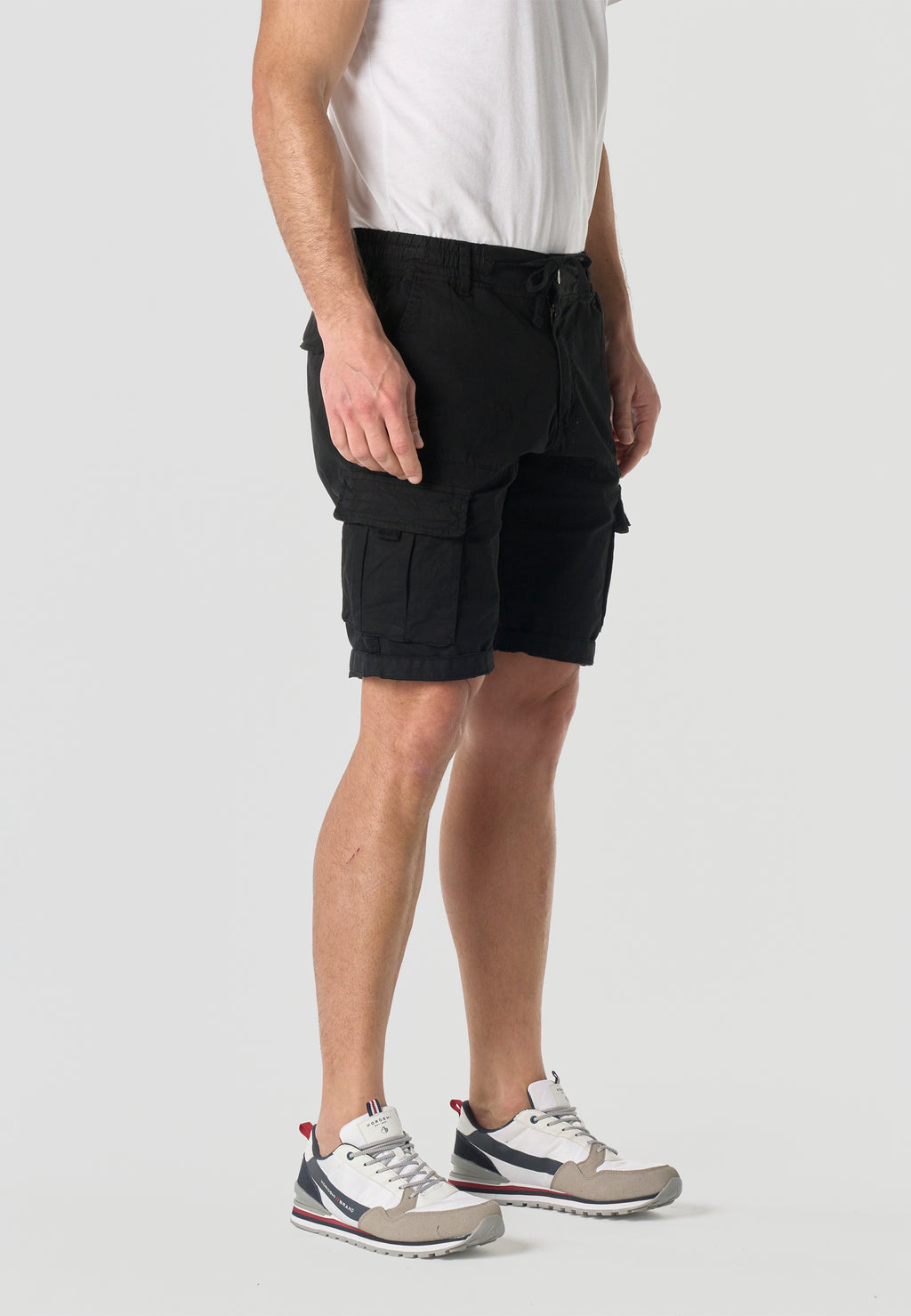 Men's relaxed cotton cargo