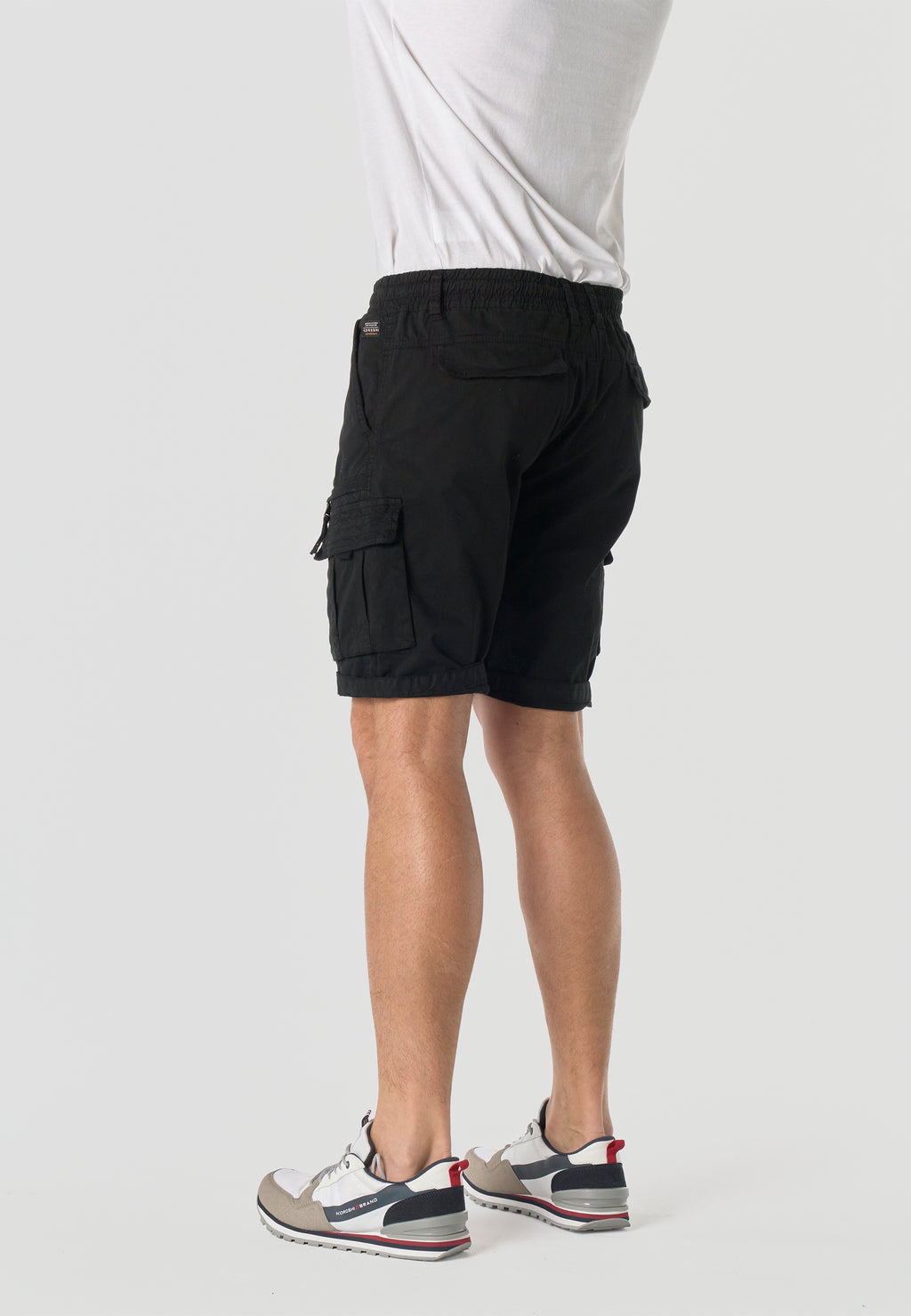 Men's relaxed cotton cargo