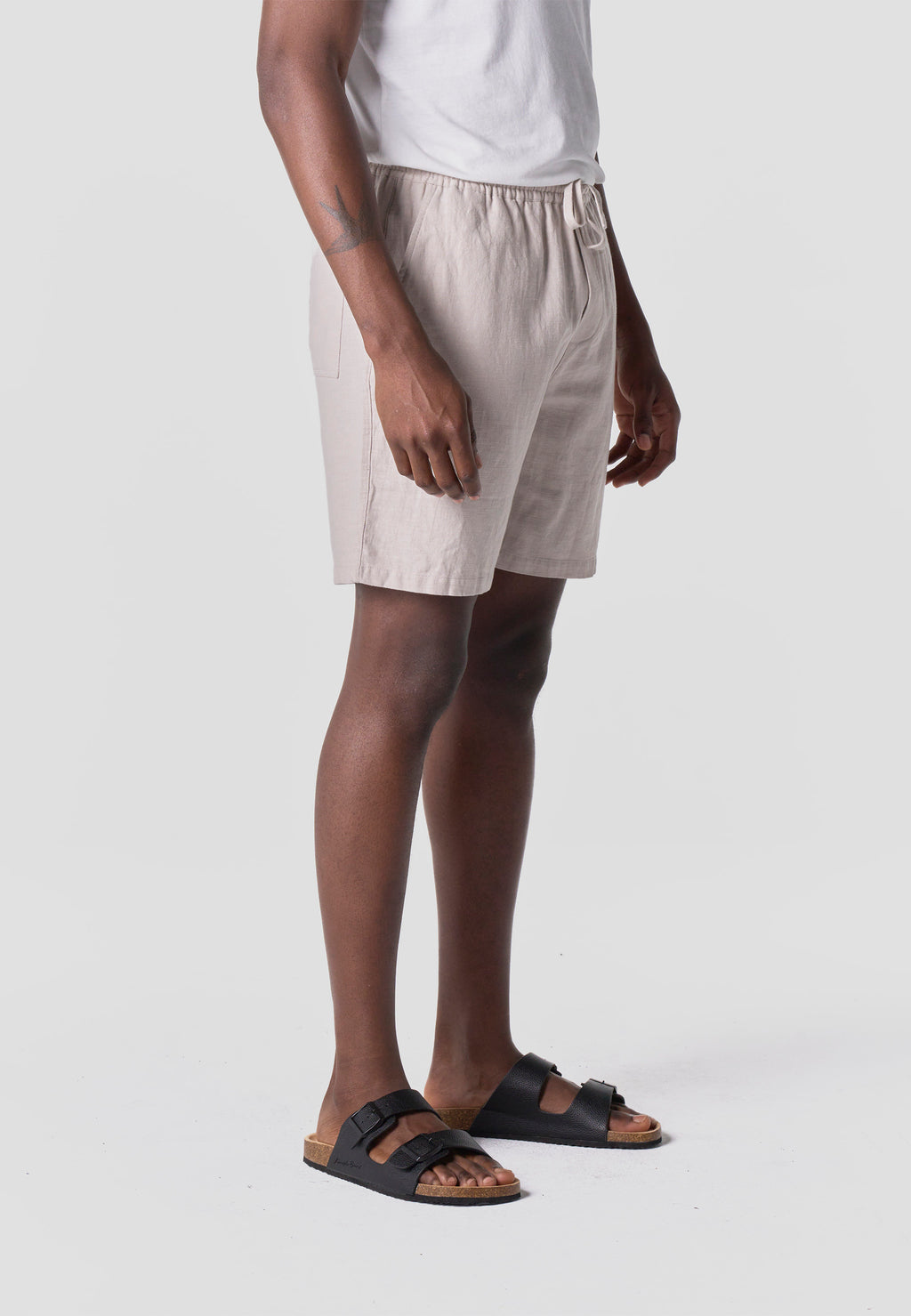 Short jogger cotó lli home pedra - Koroshi 2611PS16