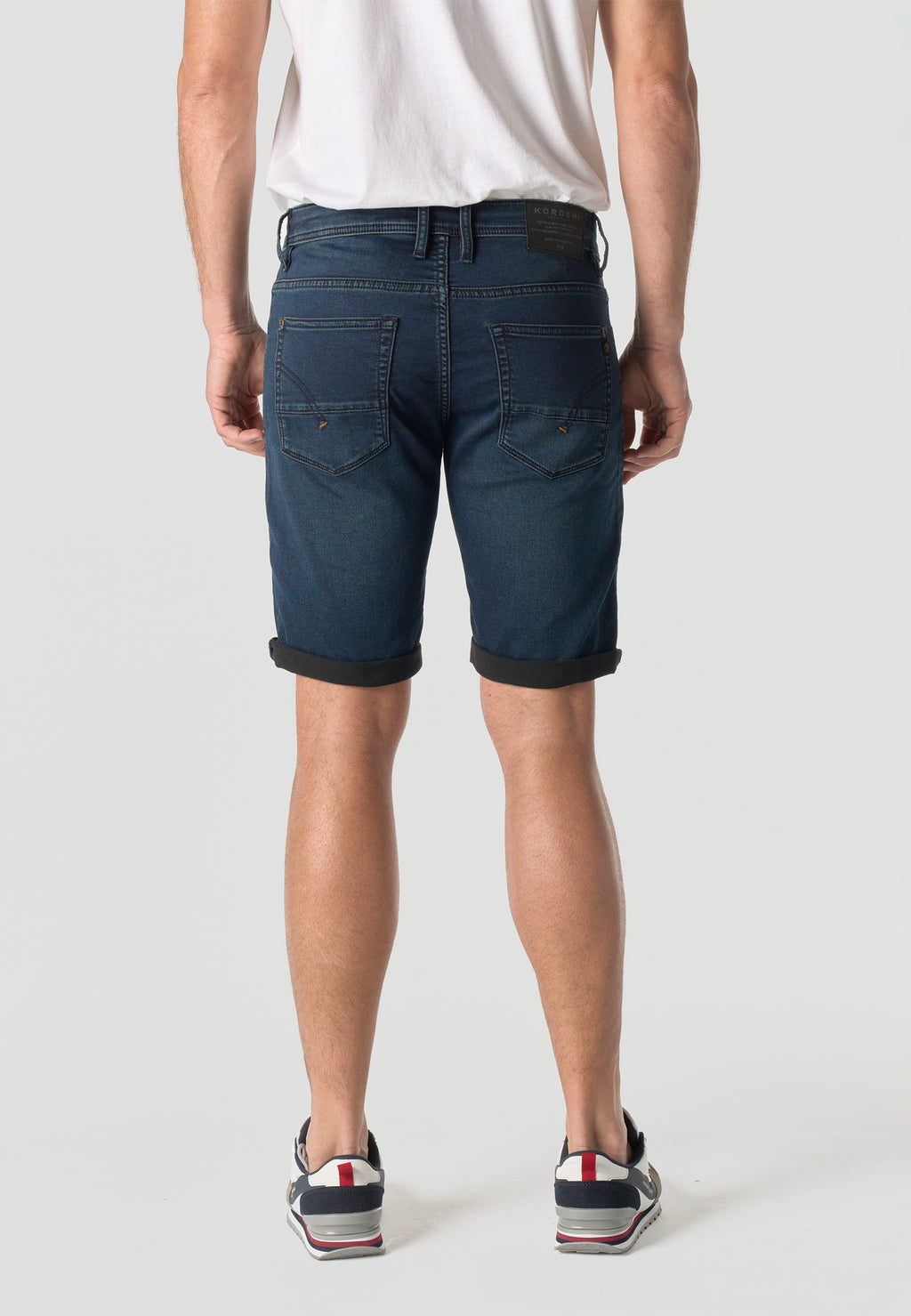 Normal gestrickte Denim-Jeans