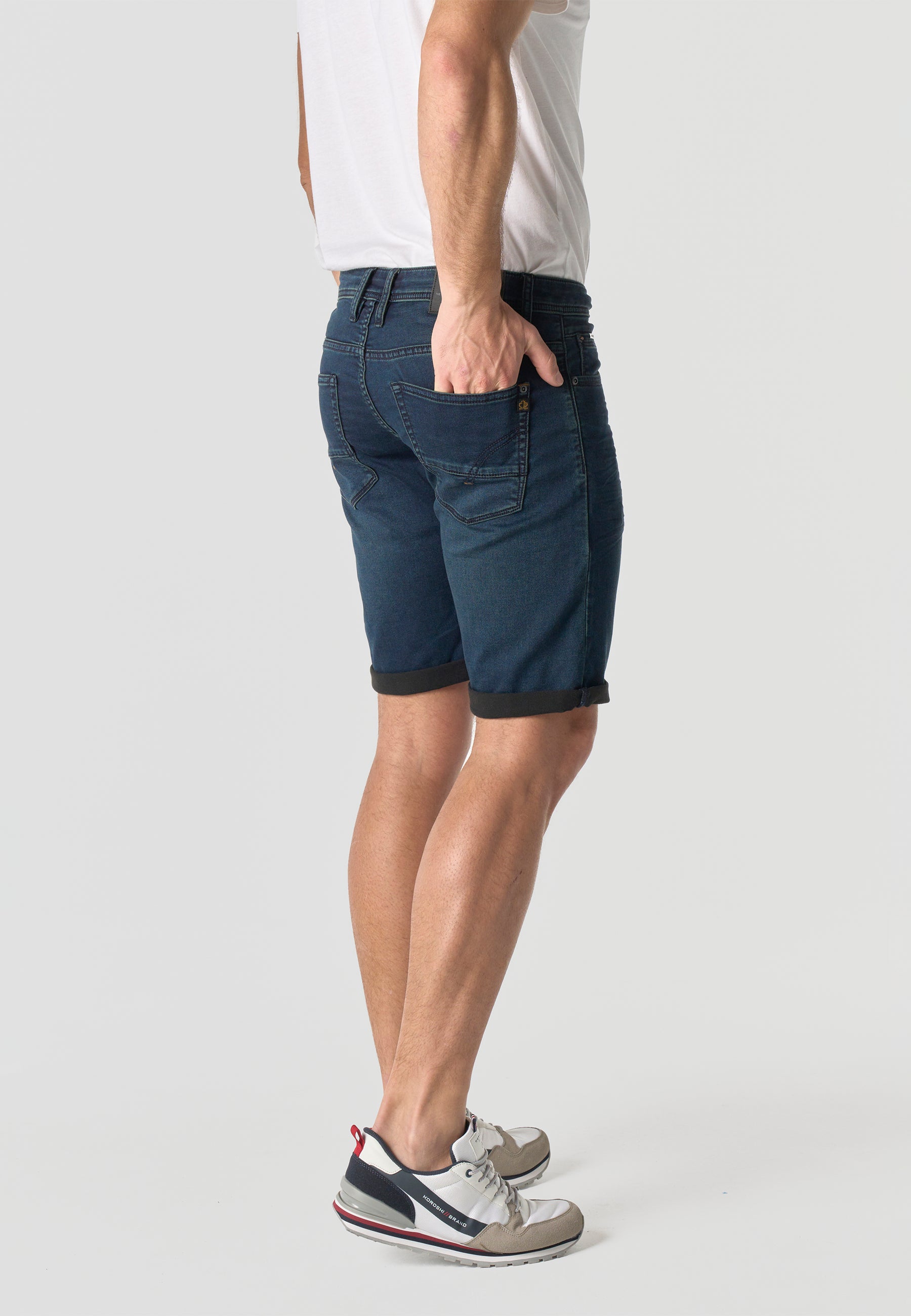 Normal gestrickte Denim-Jeans