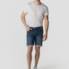 Regular knit denim jeans