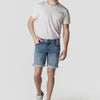 Regular knit denim jeans