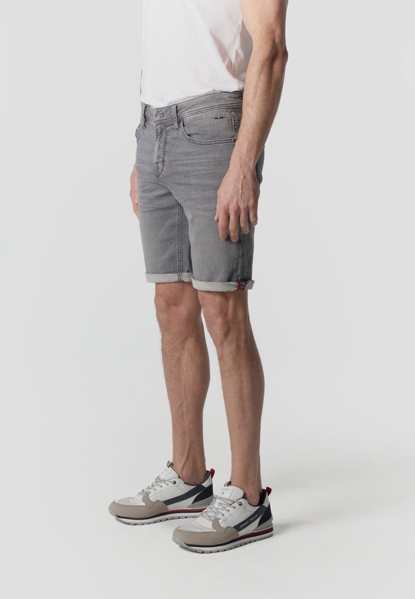 Men's regular knit denim jeans