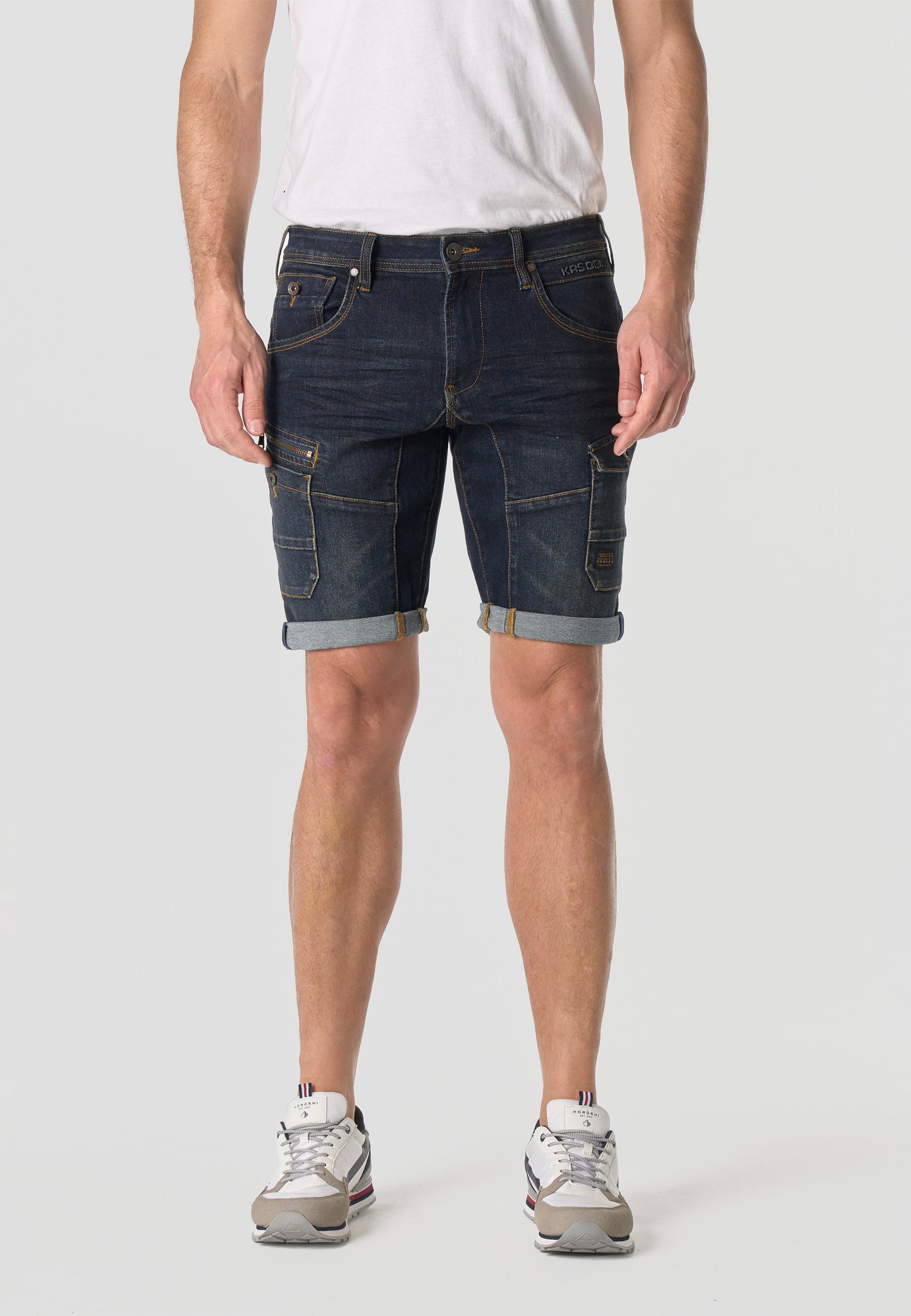 Regular denim jeans