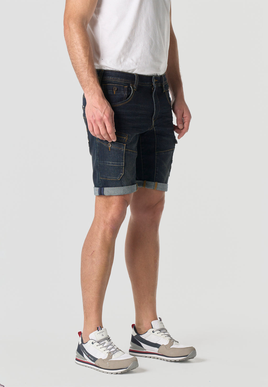 Regular denim jeans