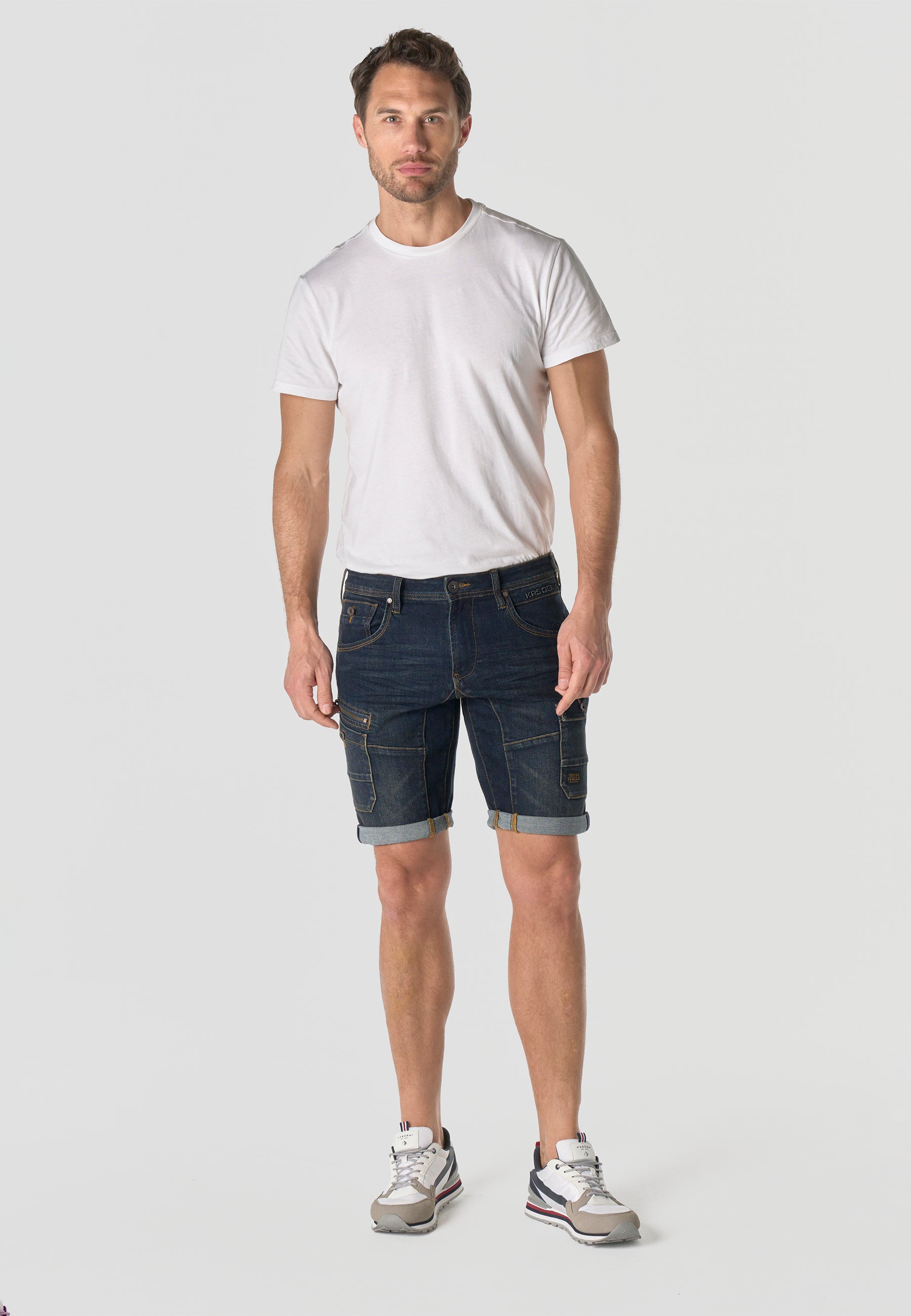 Regular denim jeans