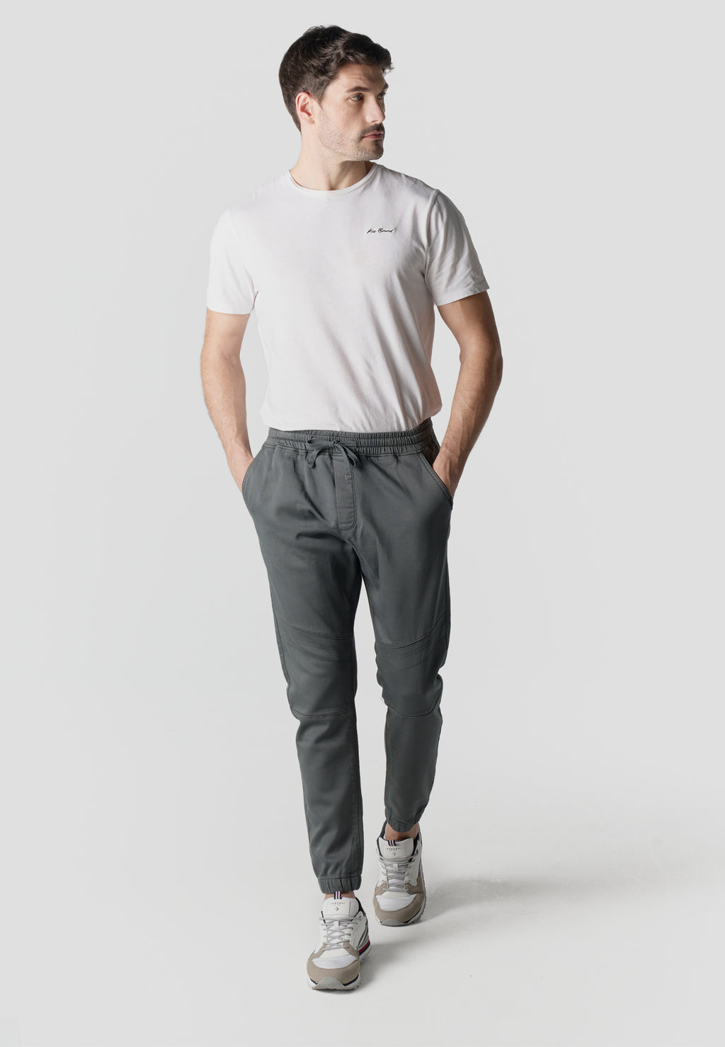 Pantalón jogger biker hombre verde - Koroshi 2611PT86