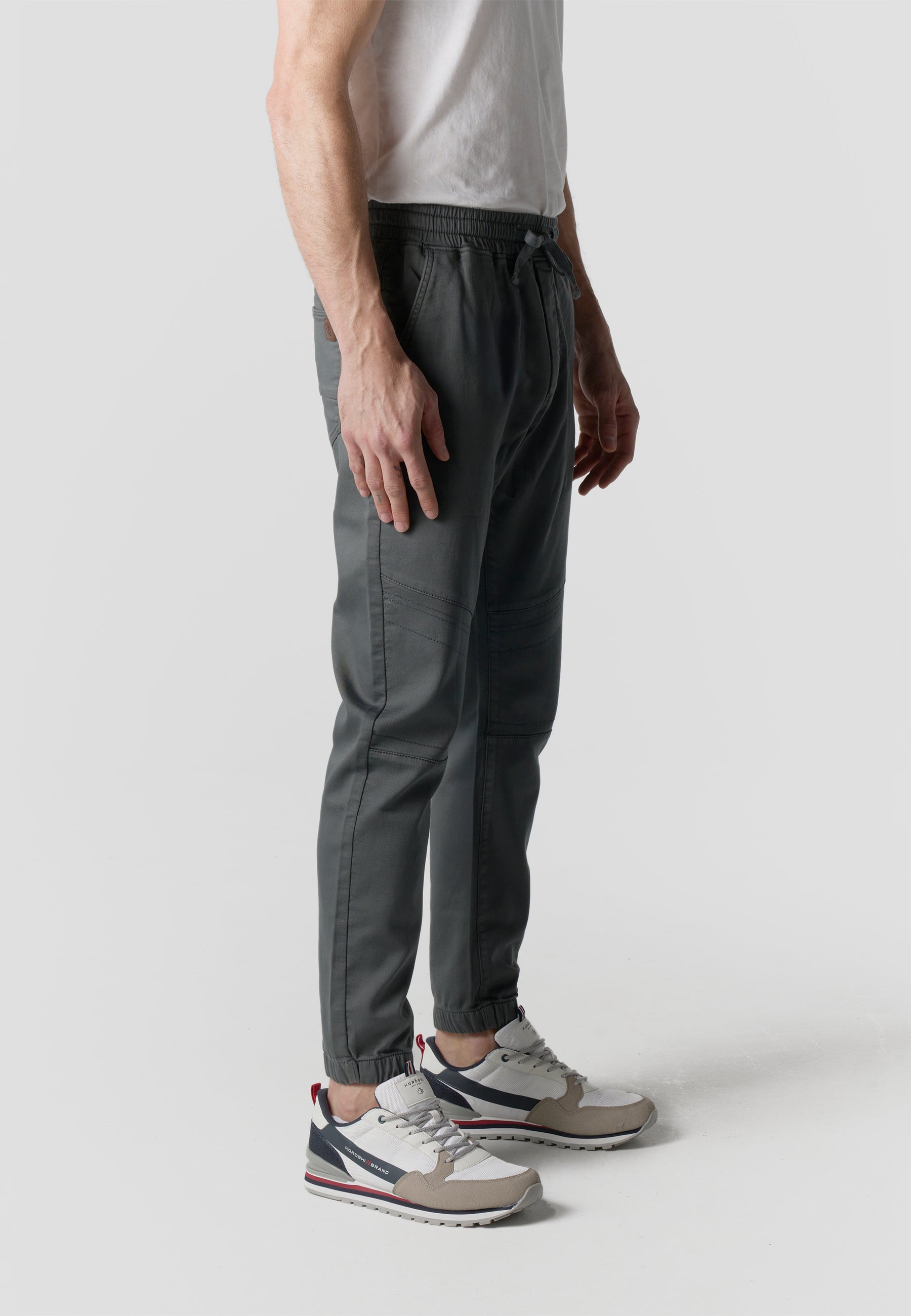 Pantalón jogger biker hombre verde - Koroshi 2611PT86